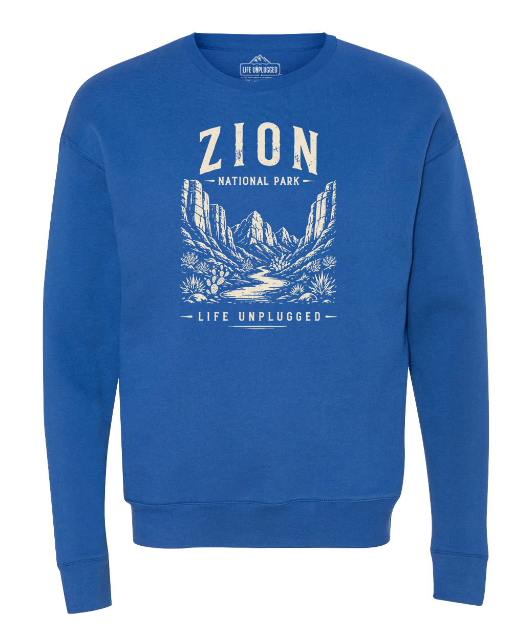 ZION NATIONAL PARK Midweight Super Soft Crewneck