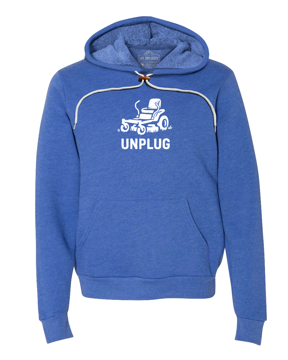 LAWNMOWER Super Soft Hoodie XL - GREAT LAKE BLUE BLOWOUT