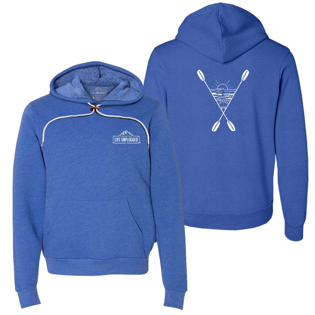 Kayaking Into The Sunset Super Soft Hoodie
