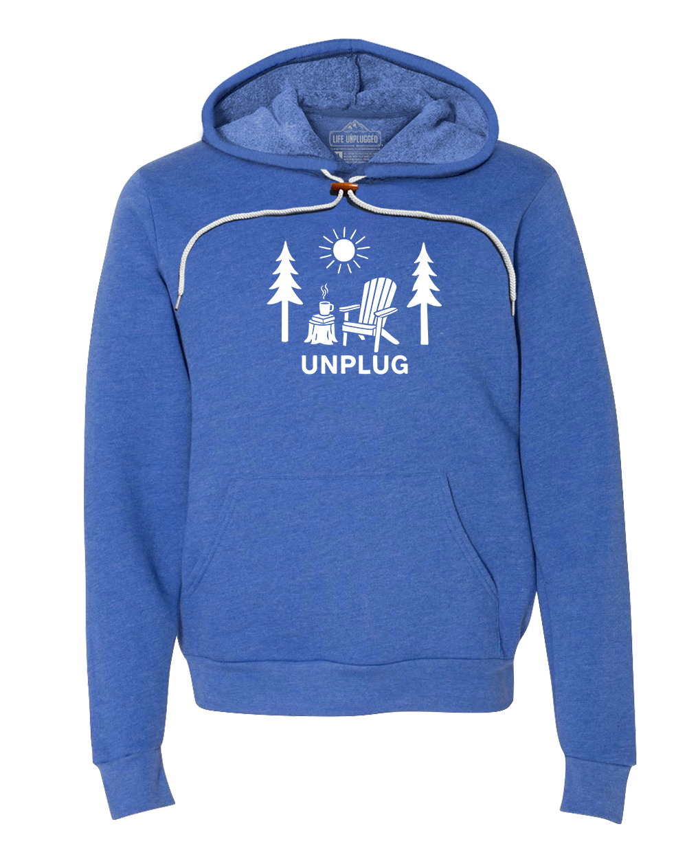 READING IN THE WOODS Super Soft Hoodie