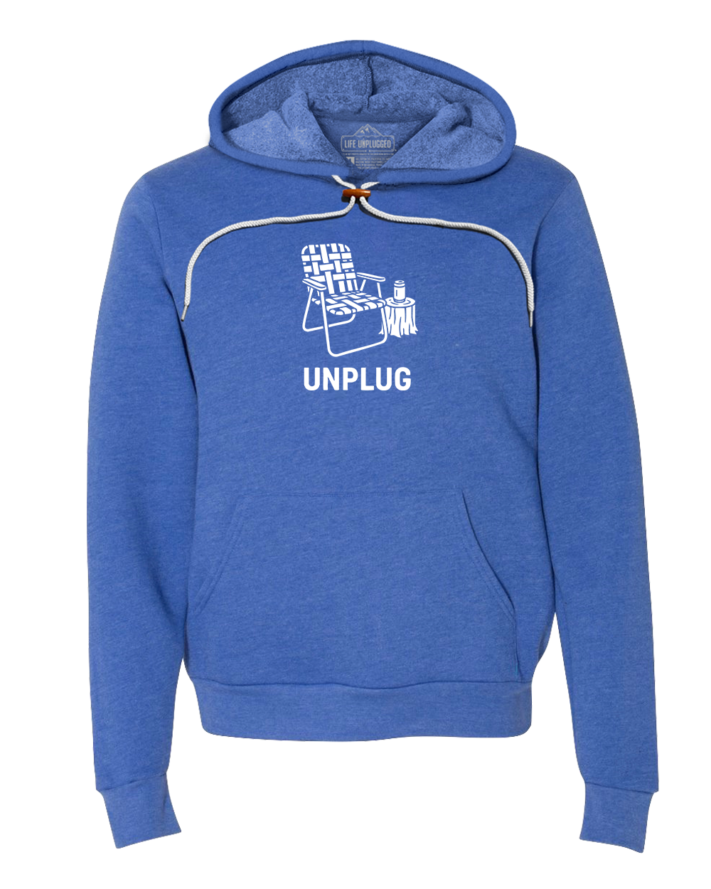CHILLIN CHAIR Super Soft Hoodie XL - GREAT LAKE BLUE BLOWOUT