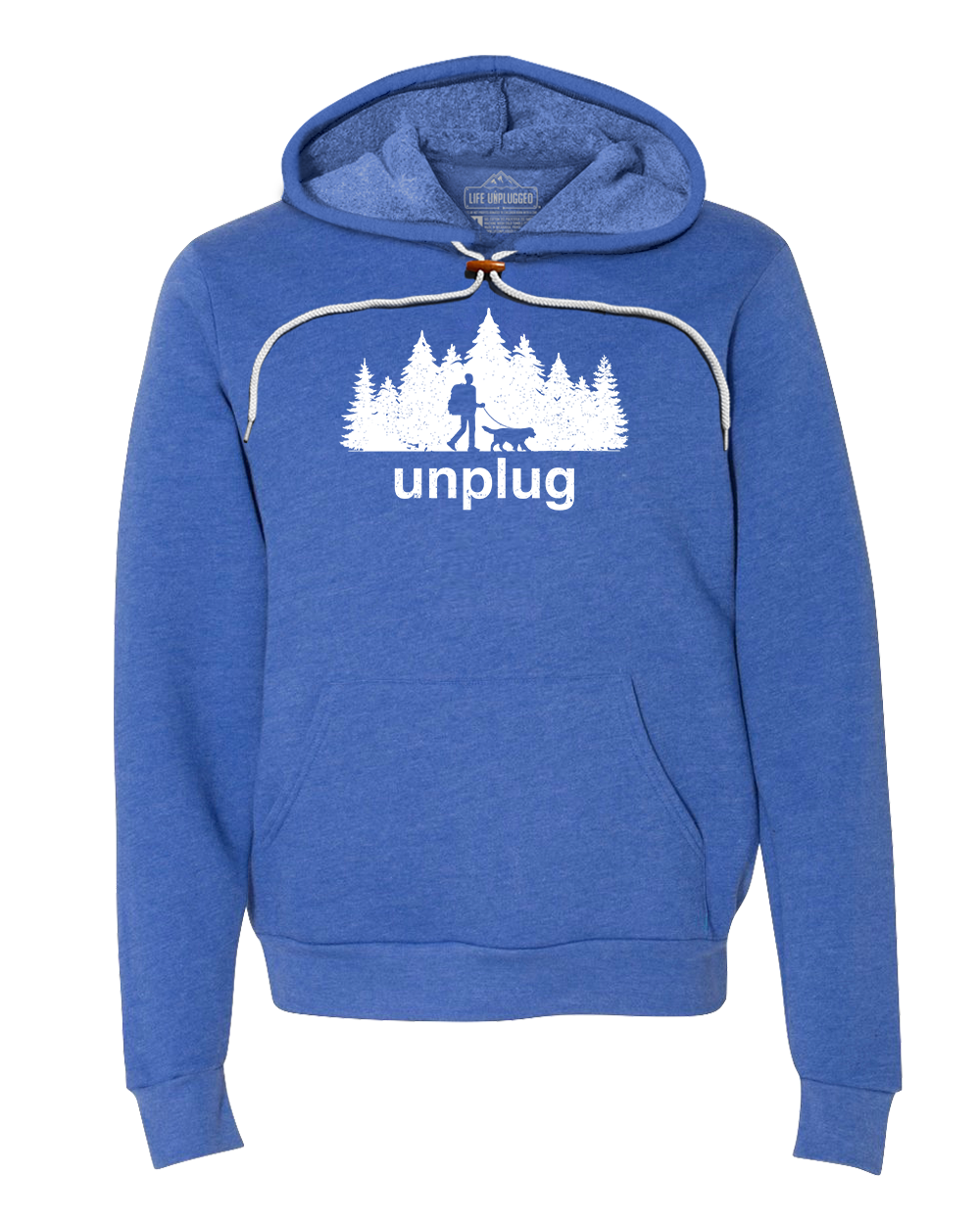 Dog Walks In The Woods Super Soft Hoodie