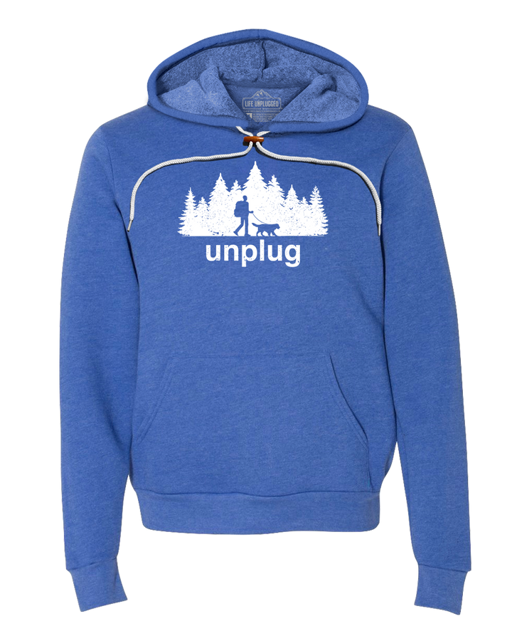 Dog Walks In The Woods Super Soft Hoodie