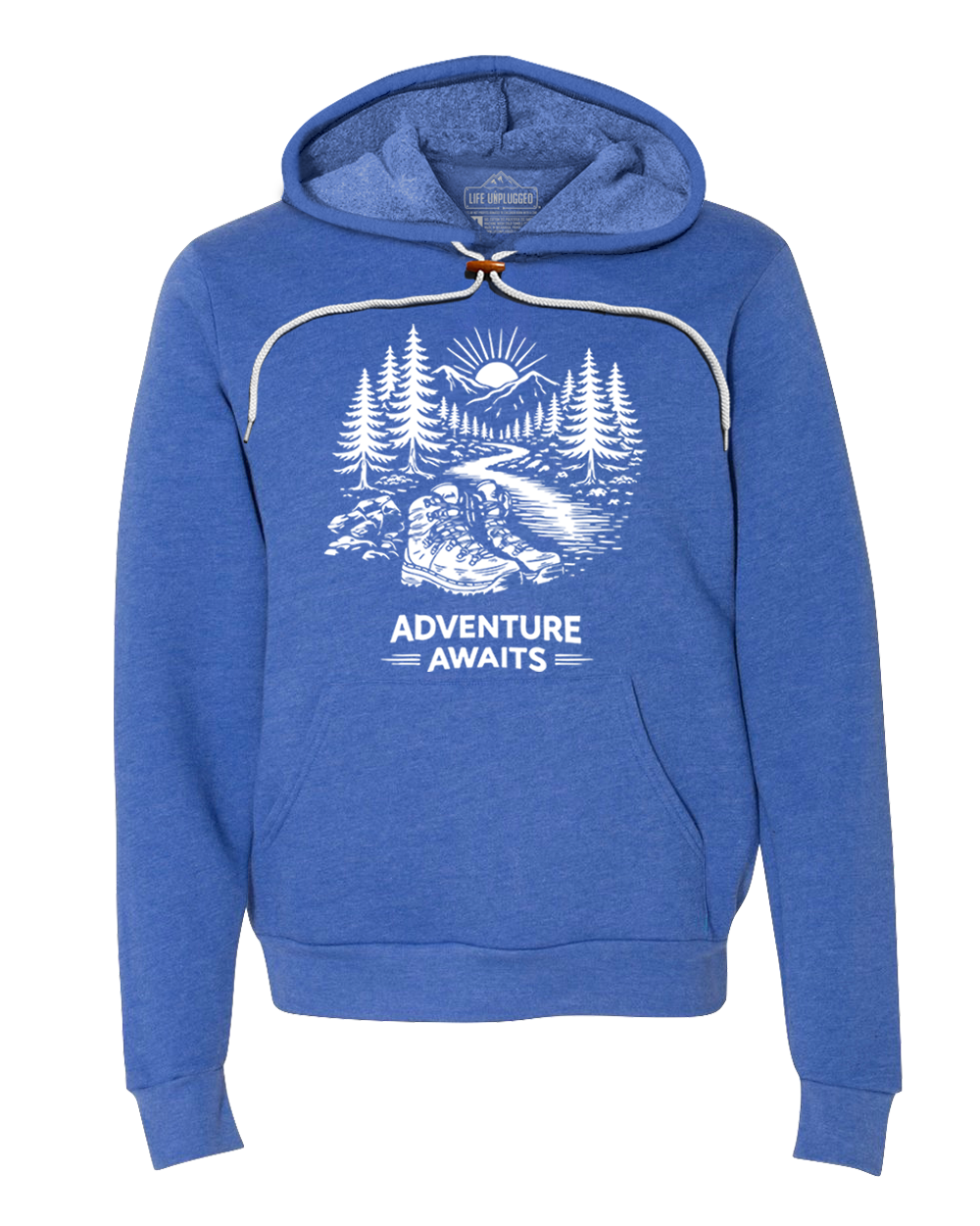 ADVENTURE AWAITS Super Soft Hoodie