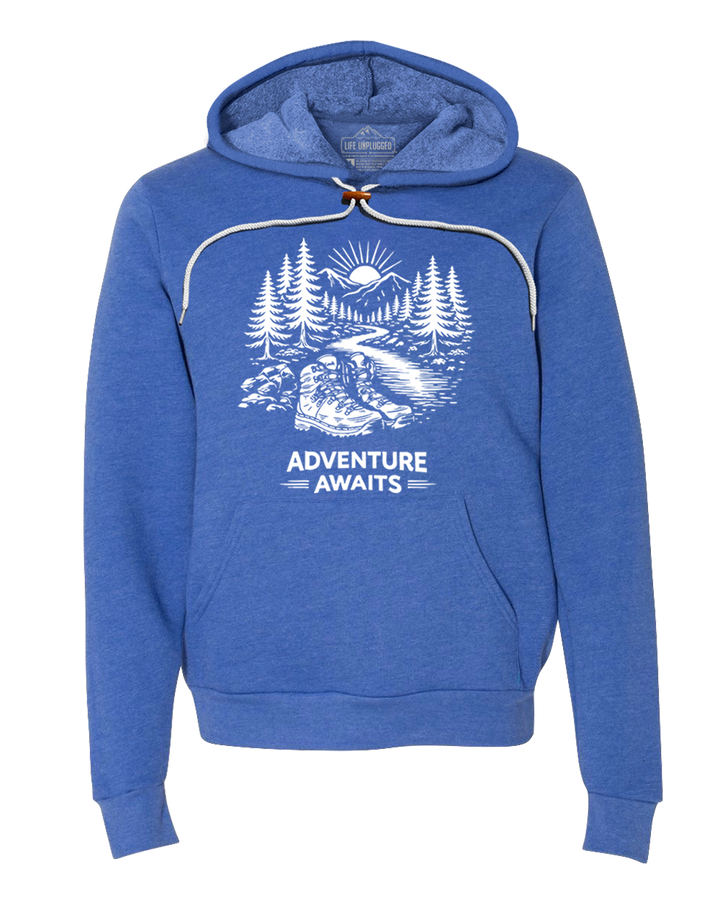 ADVENTURE AWAITS Super Soft Hoodie