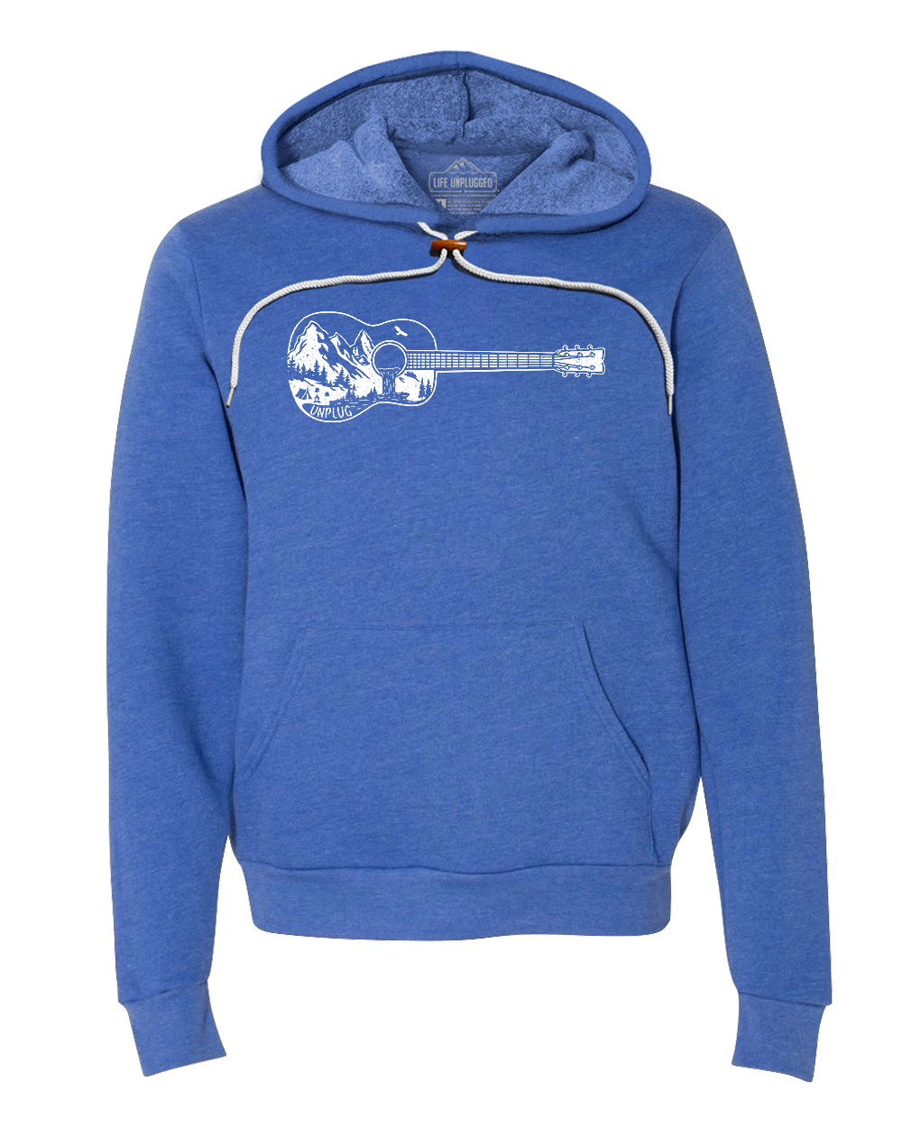 Guitar Mountain Scene Super Soft Hoodie
