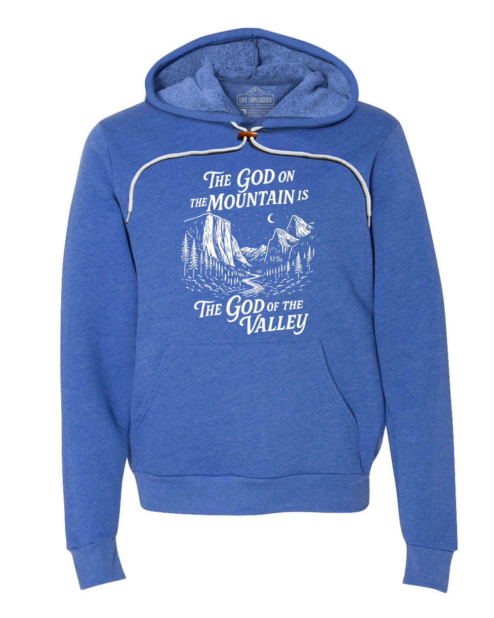 God On The Mountain Super Soft Hoodie