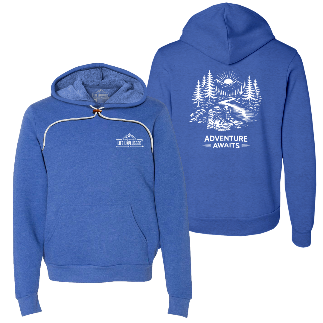 ADVENTURE AWAITS Super Soft Hoodie