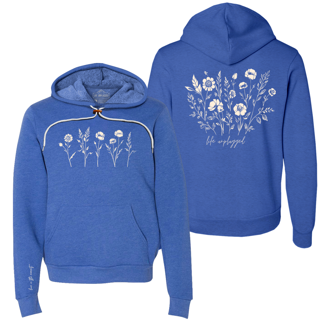 Live in the Moment Wildflower Super Soft Hoodie