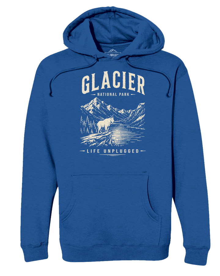 GLACIER NATIONAL PARK Heavyweight Hoodie