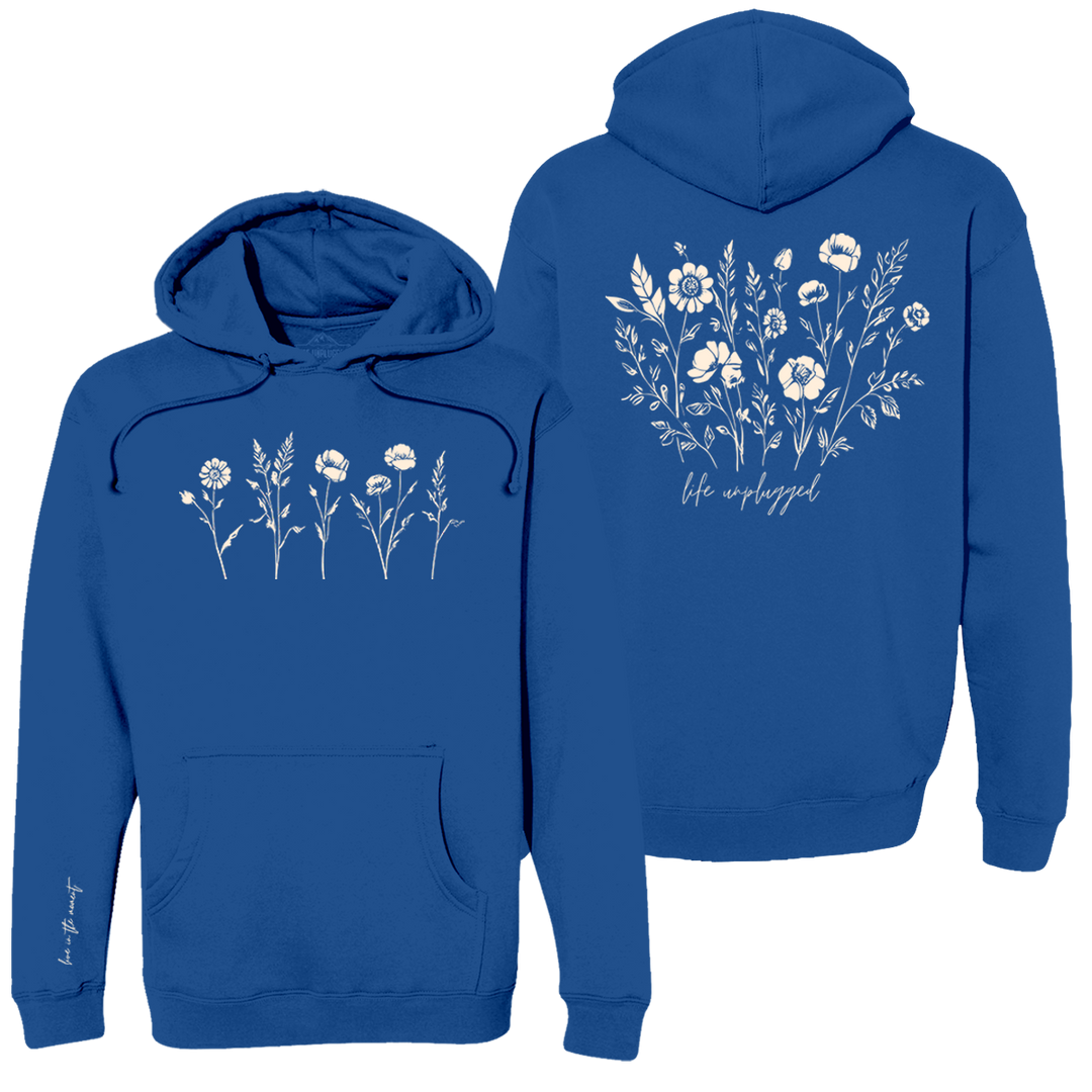 Live in the Moment Wildflower Heavyweight Hoodie