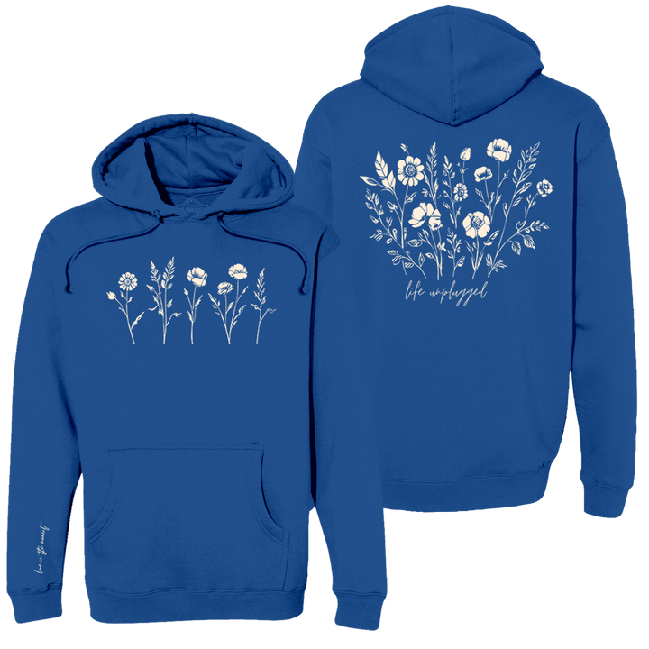 Live in the Moment Wildflower Heavyweight Hoodie