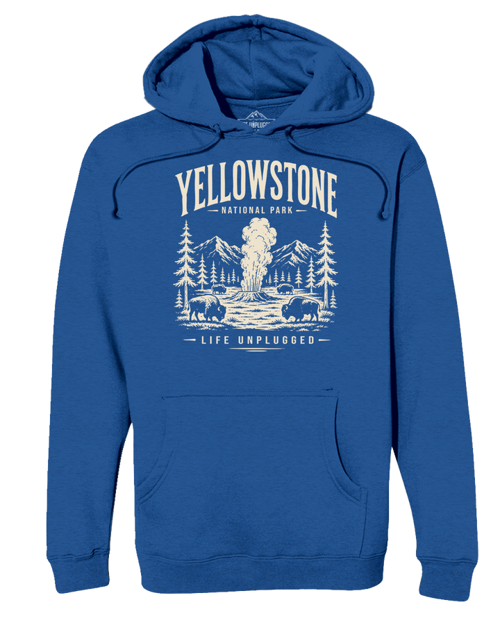 YELLOWSTONE NATIONAL PARK Heavyweight Hoodie