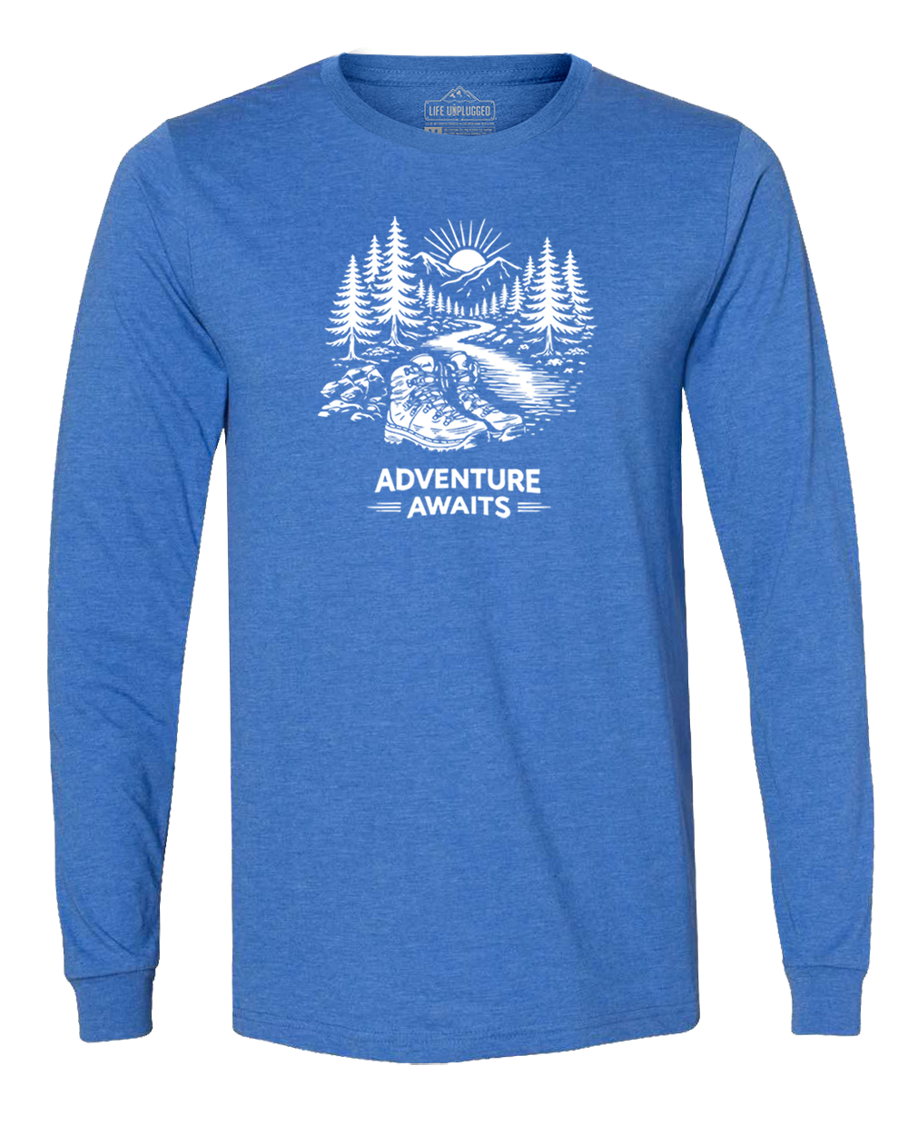 ADVENTURE AWAITS Long Sleeve T-Shirt