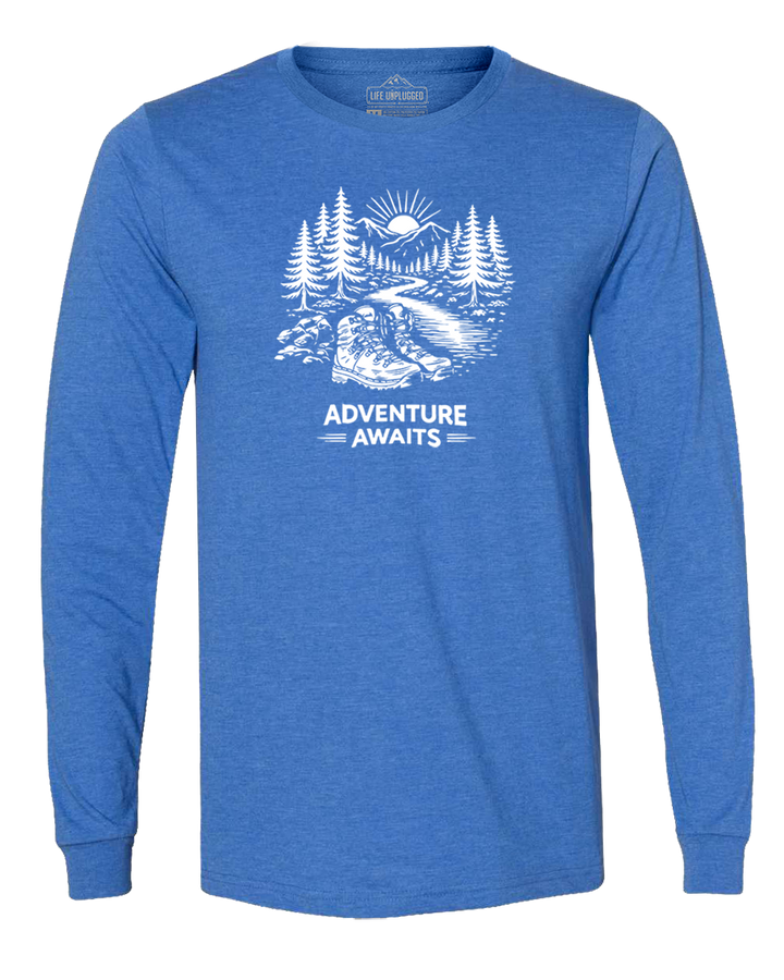 ADVENTURE AWAITS Long Sleeve T-Shirt