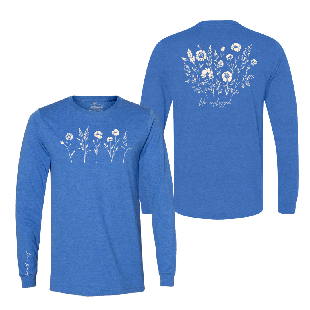 Live in the Moment Wildflower Long Sleeve T-Shirt