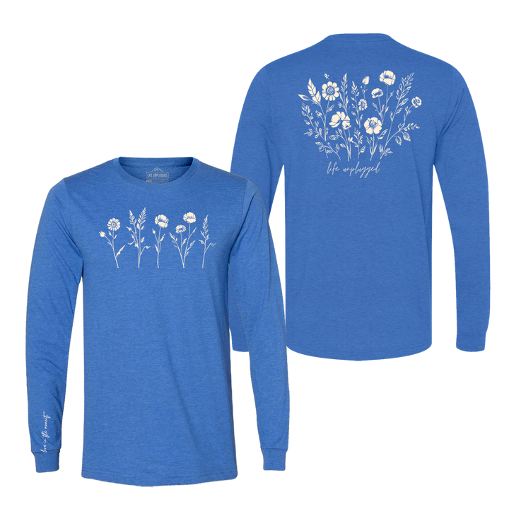 Live in the Moment Wildflower Long Sleeve T-Shirt