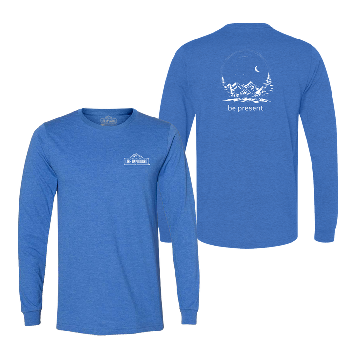 Starry Night Sky Long Sleeve T-Shirt