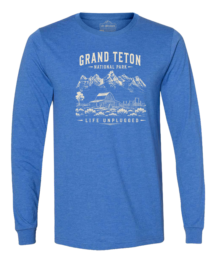 GRAND TETON NATIONAL PARK Long Sleeve T-Shirt