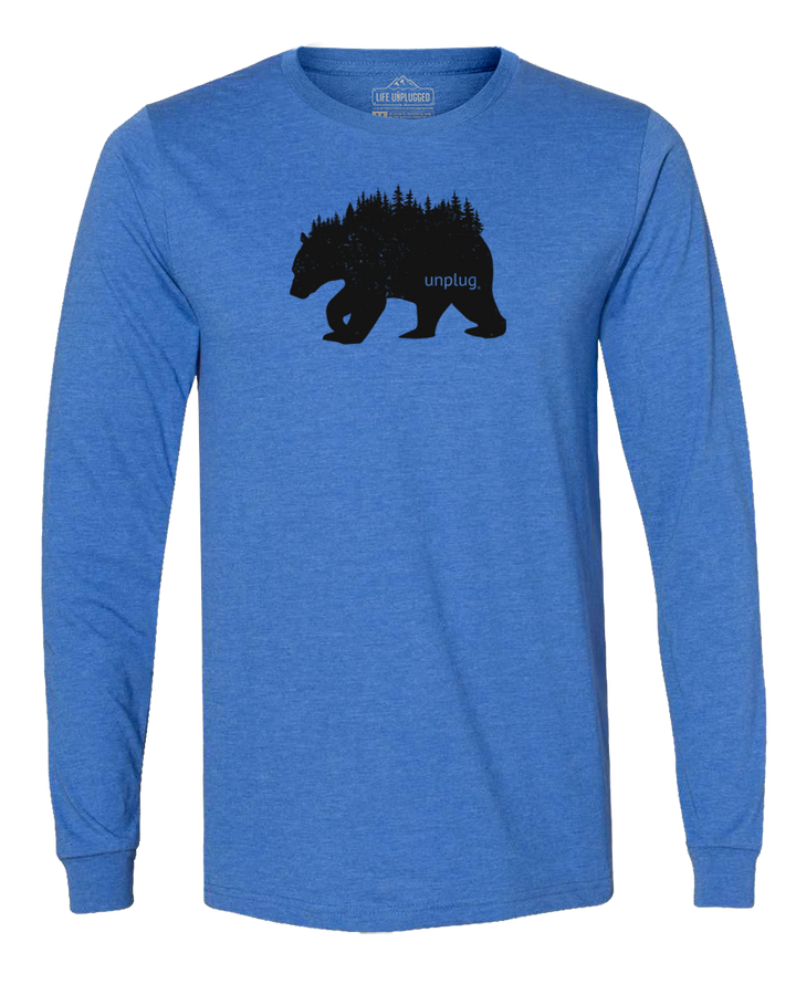 Bear In The Trees Long Sleeve T-Shirt