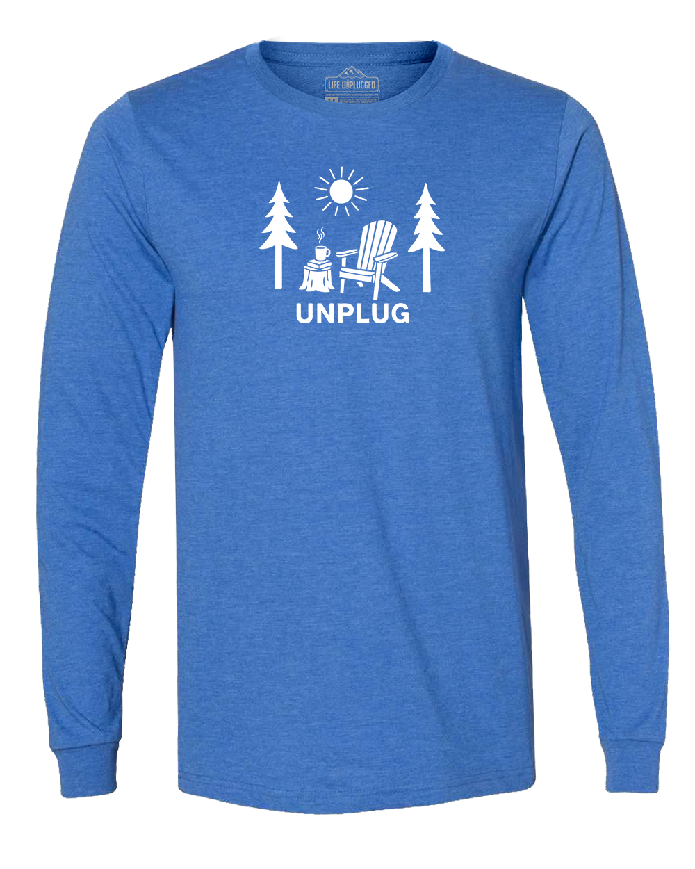 READING IN THE WOODS Long Sleeve T-Shirt