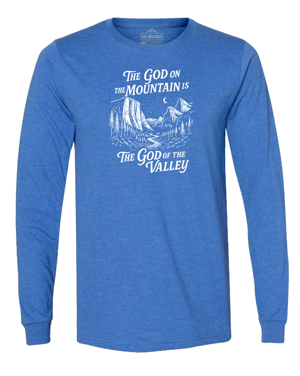 God On The Mountain Long Sleeve T-Shirt