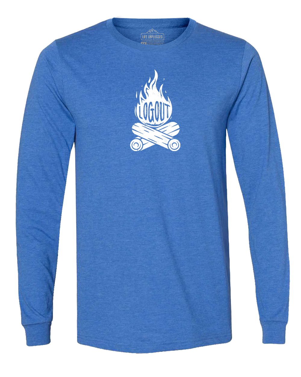 Log Out Campfire Long Sleeve T-Shirt