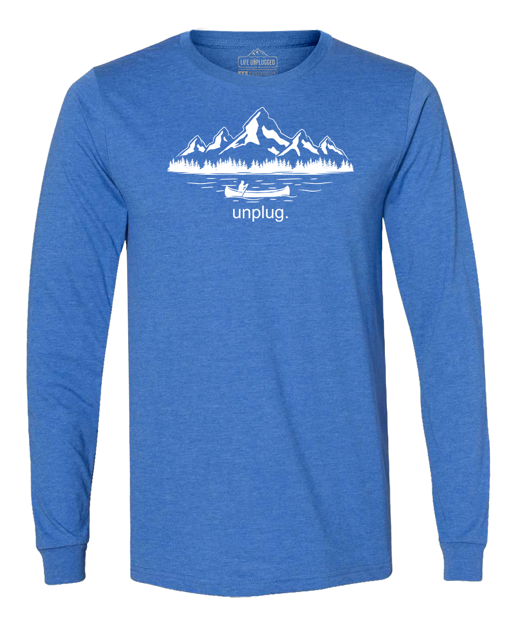 Canoeing in the Mountains Long Sleeve T-Shirt