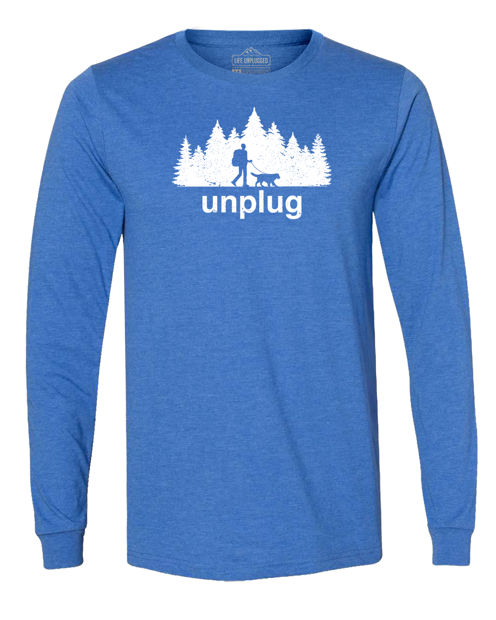 Dog Walks in the Woods Long Sleeve T-Shirt