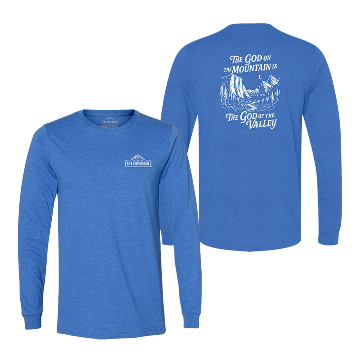 God On The Mountain Long Sleeve T-Shirt
