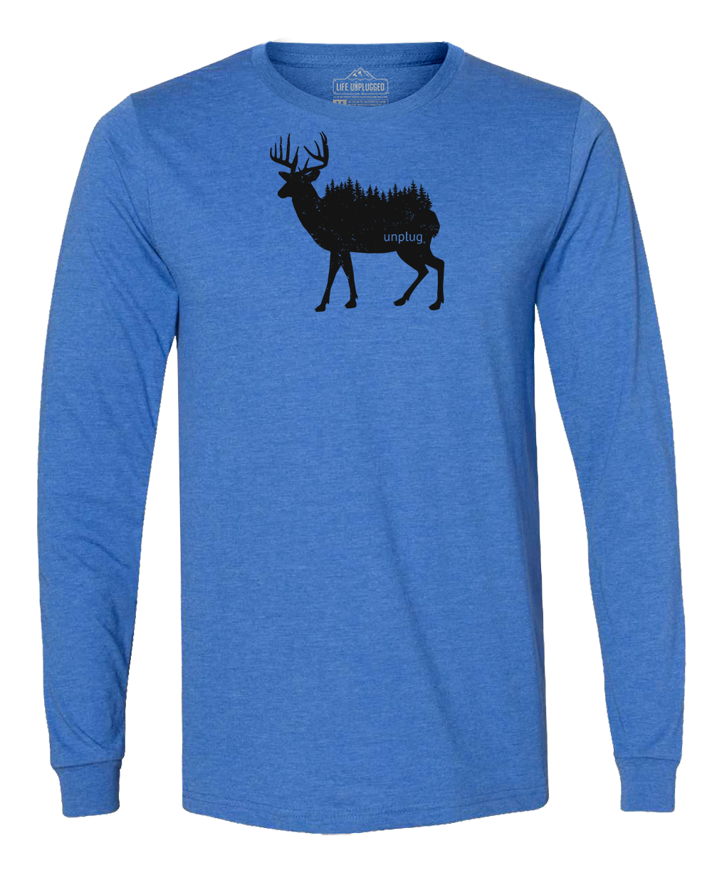 Deer In The Trees Long Sleeve T-Shirt