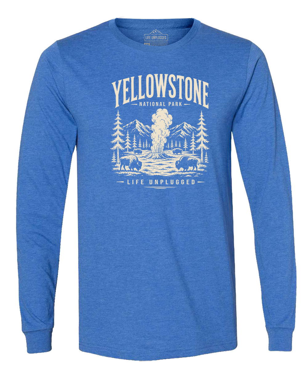 YELLOWSTONE NATIONAL PARK Long Sleeve T-Shirt