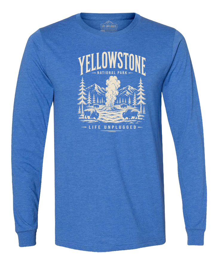 YELLOWSTONE NATIONAL PARK Long Sleeve T-Shirt