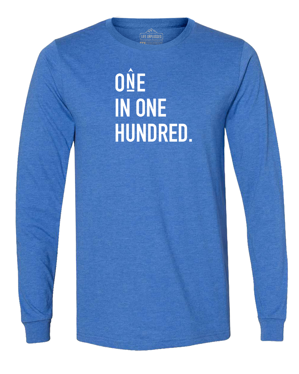 One in One Hundred Stacked Long Sleeve T-Shirt