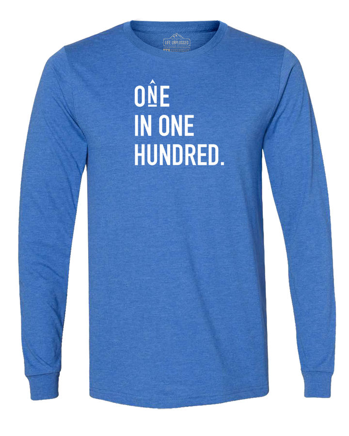 One in One Hundred Stacked Long Sleeve T-Shirt