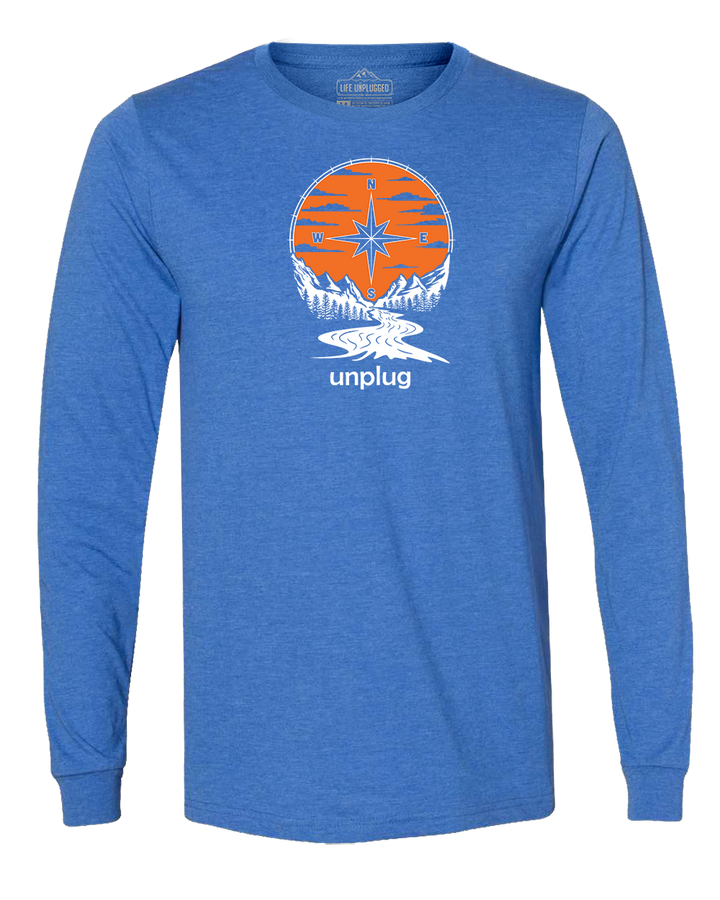 Compass Sunset Long Sleeve T-Shirt