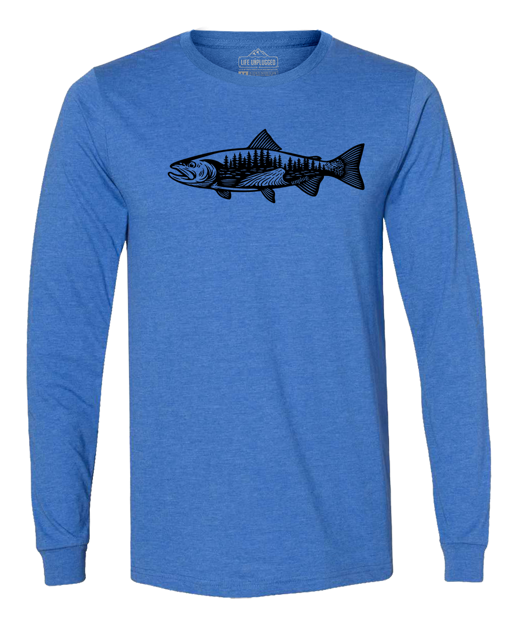 WOODLAND TROUT Long Sleeve T-Shirt