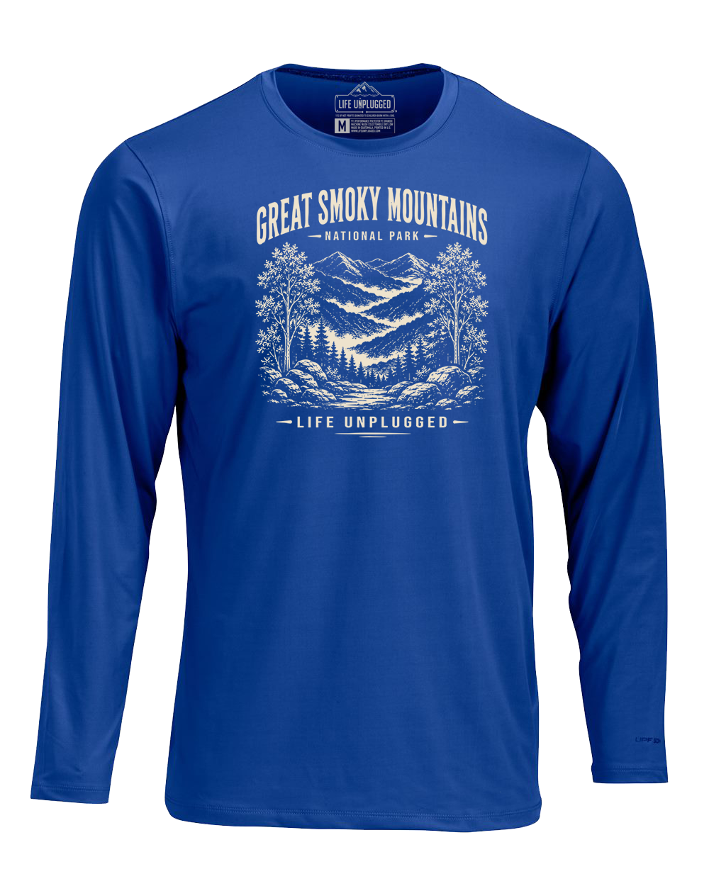 GREAT SMOKY MOUNTAINS NATIONAL PARK Performance Long Sleeve with UPF 50+