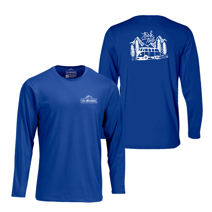 Trek Over Tech Performance Long Sleeve with UPF 50+