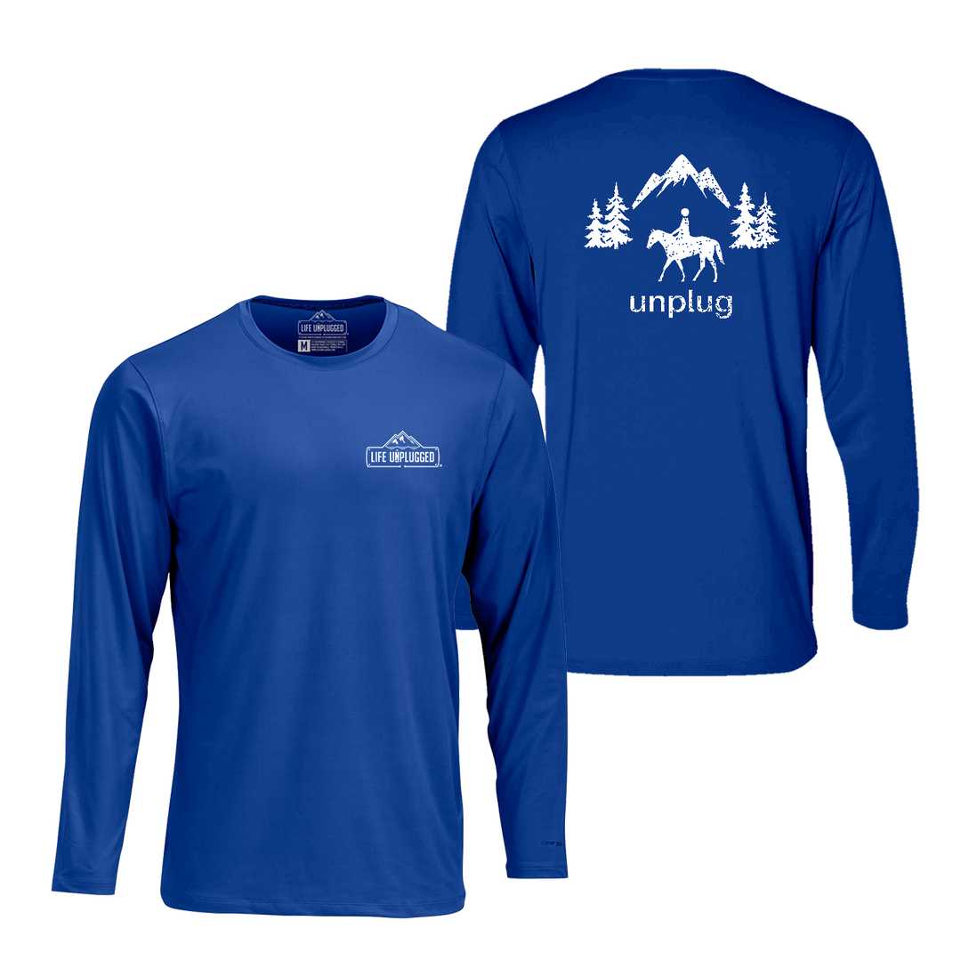 Horseback Riding Performance Long Sleeve with UPF 50+