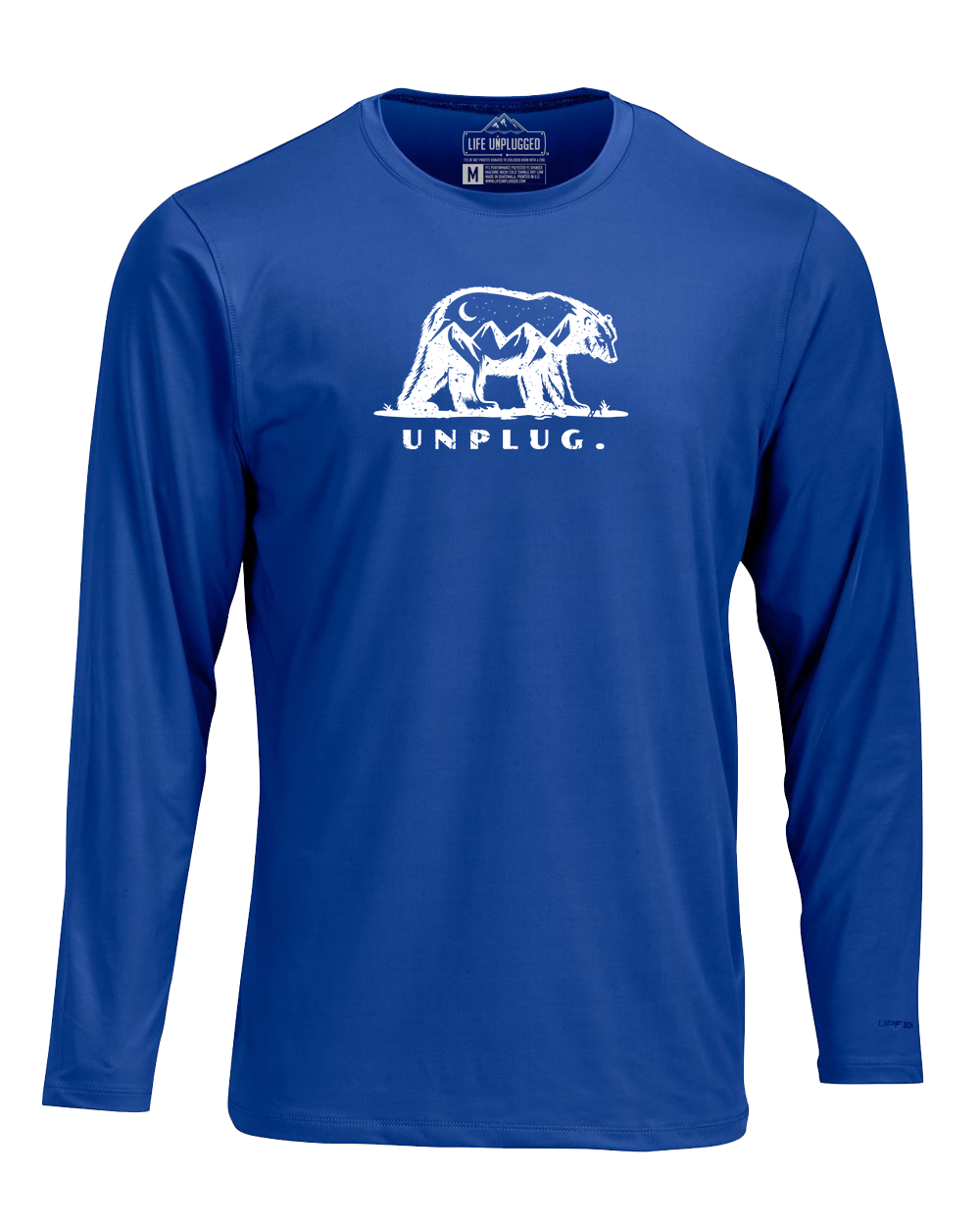 BEAR MOUNTAIN SCENE Performance Long Sleeve with UPF 50+