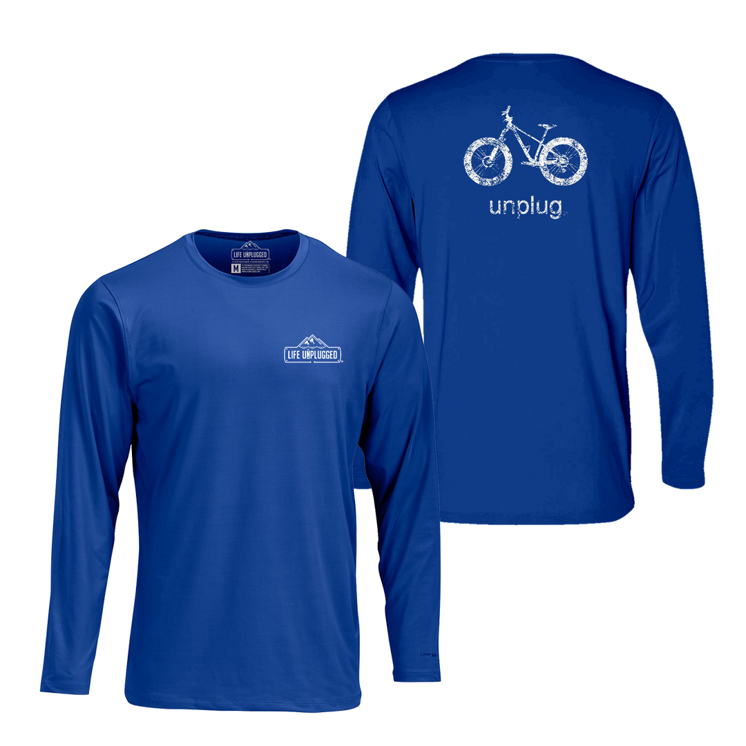 Fat Tire Bike Performance Long Sleeve with UPF 50+