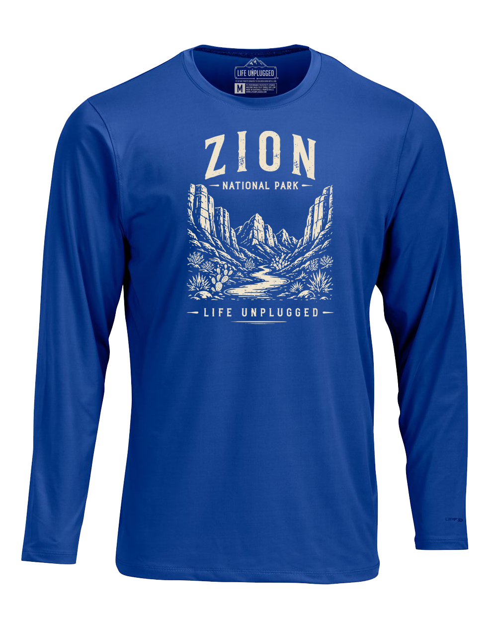 ZION NATIONAL PARK Performance Long Sleeve with UPF 50+