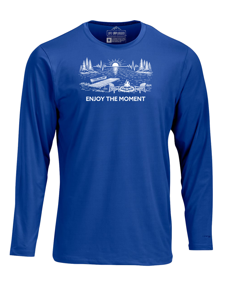 ENJOY THE MOMENT (LAKE SCENE) Performance Long Sleeve with UPF 50+