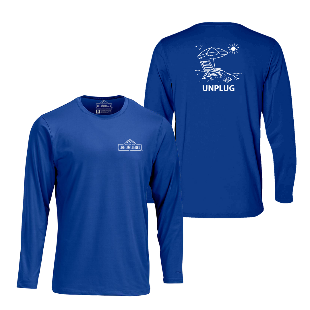Beach Chair Performance Long Sleeve with UPF 50+