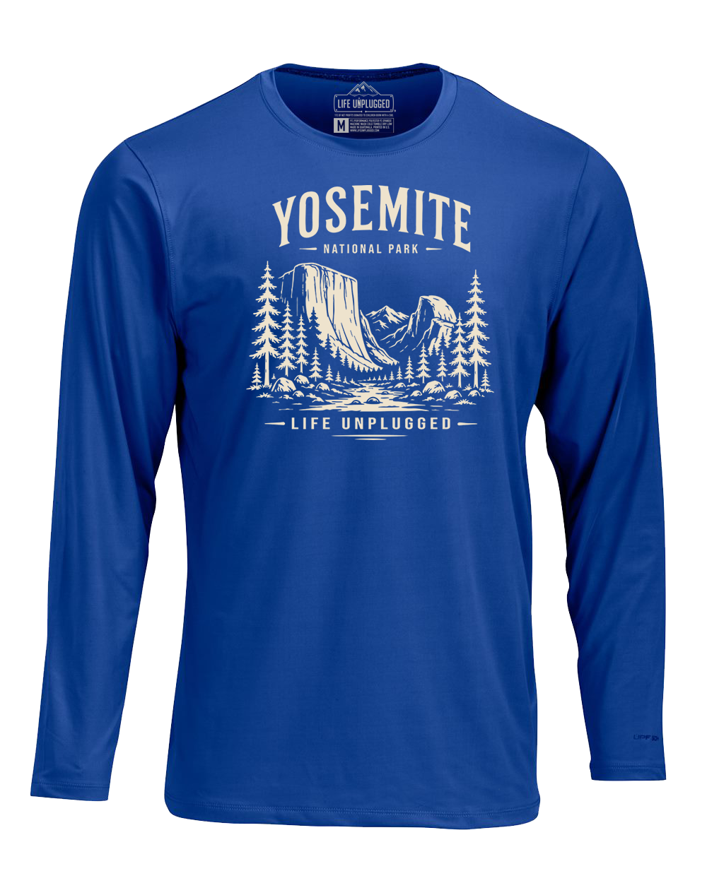 YOSEMITE NATIONAL PARK Performance Long Sleeve with UPF 50+