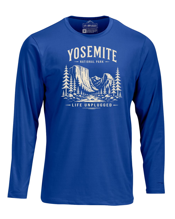 YOSEMITE NATIONAL PARK Performance Long Sleeve with UPF 50+