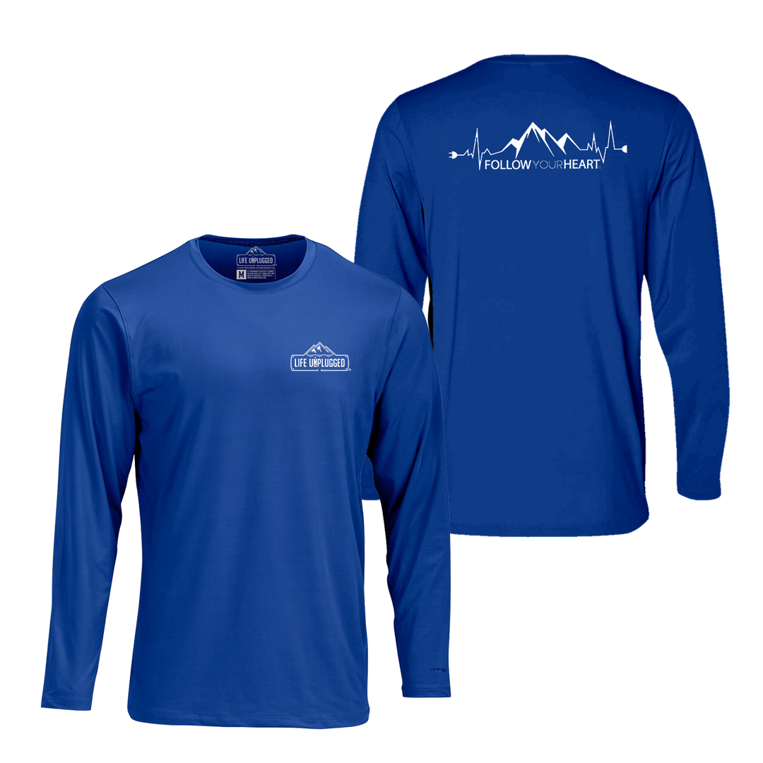 Follow Your Heart Performance Long Sleeve with UPF 50+