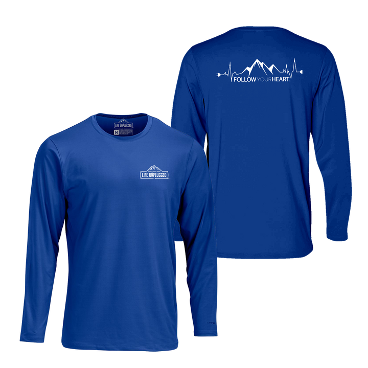 Follow Your Heart Performance Long Sleeve with UPF 50+