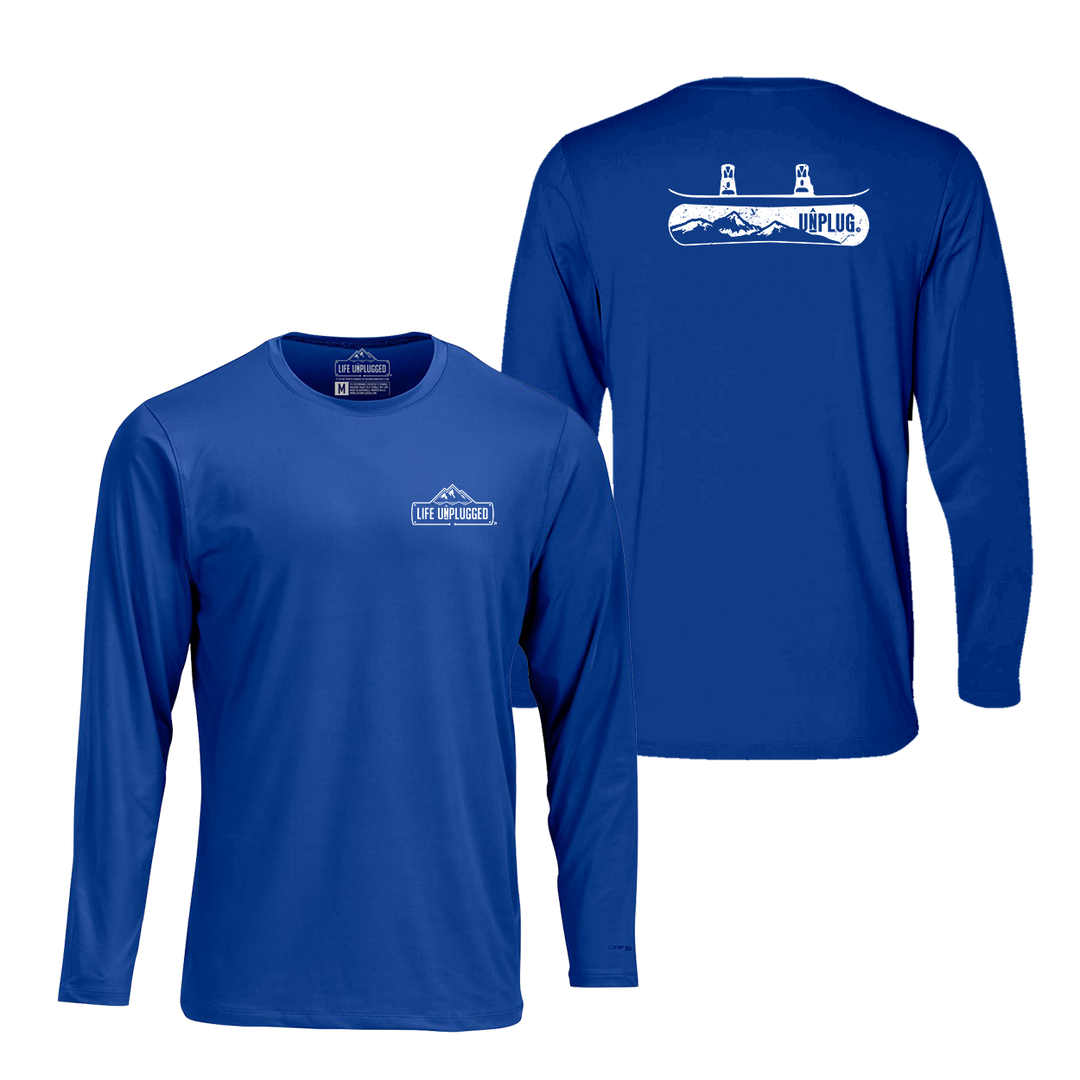 Snowboarding Performance Long Sleeve with UPF 50+